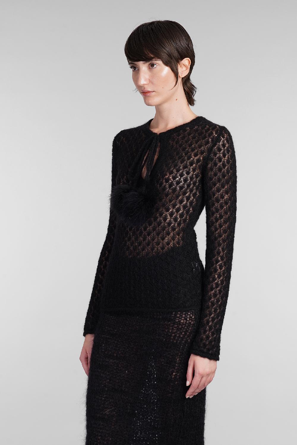 Deliberti Blumarine Maglia In Poliammide Nera Cod. 403557 - Deliberti The Luxury Shopping