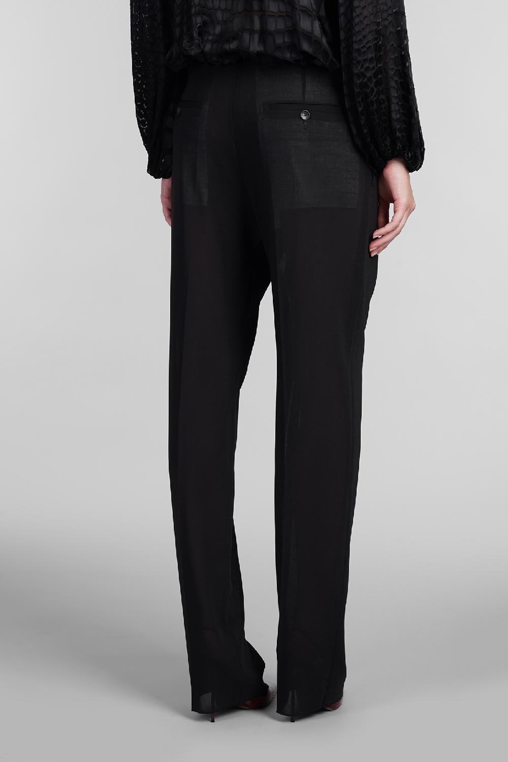 Deliberti Blumarine Pantalone In Lana Nera Cod. 403558 - Deliberti The Luxury Shopping