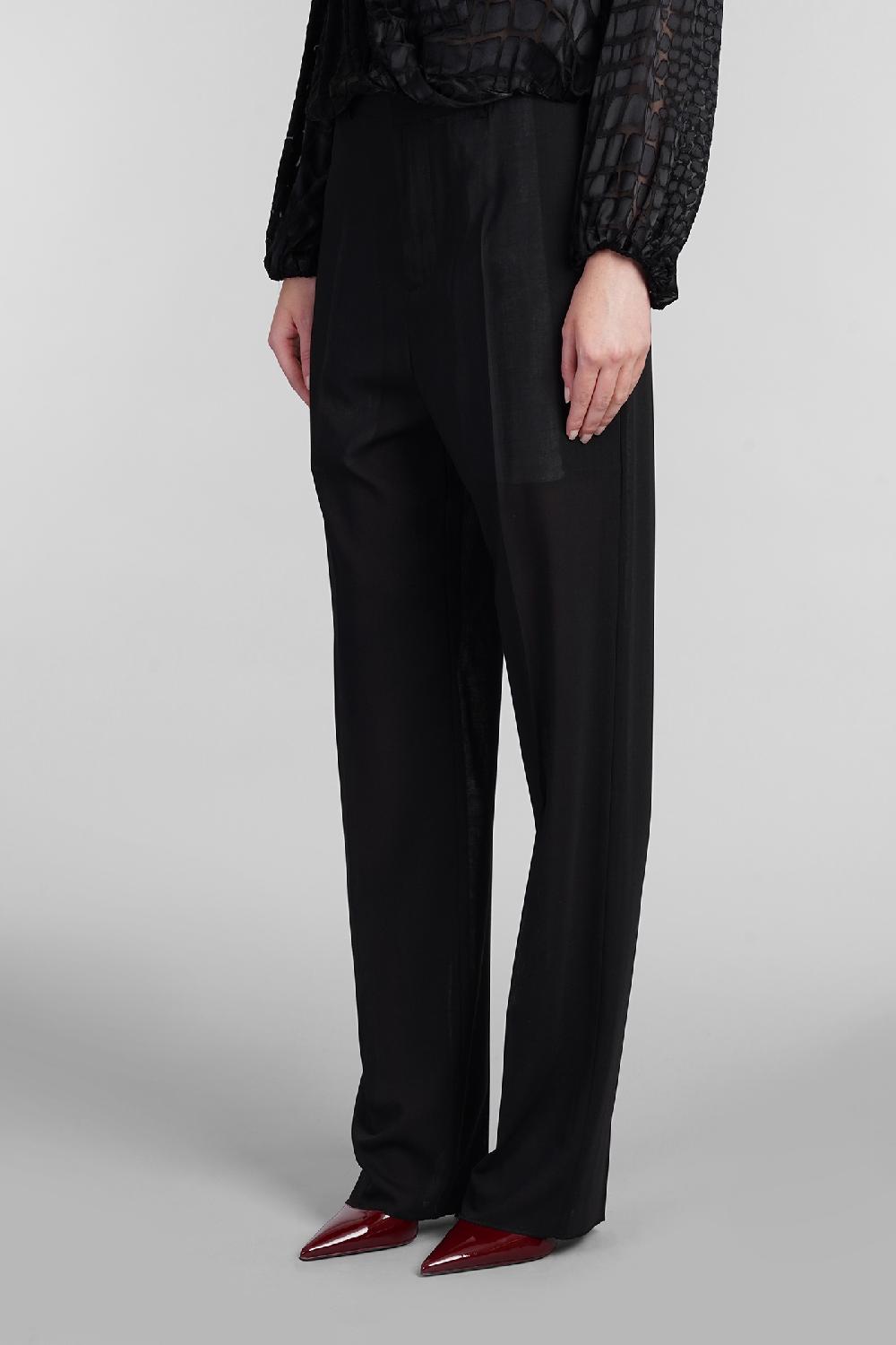 Deliberti Blumarine Pantalone In Lana Nera Cod. 403558 - Deliberti The Luxury Shopping