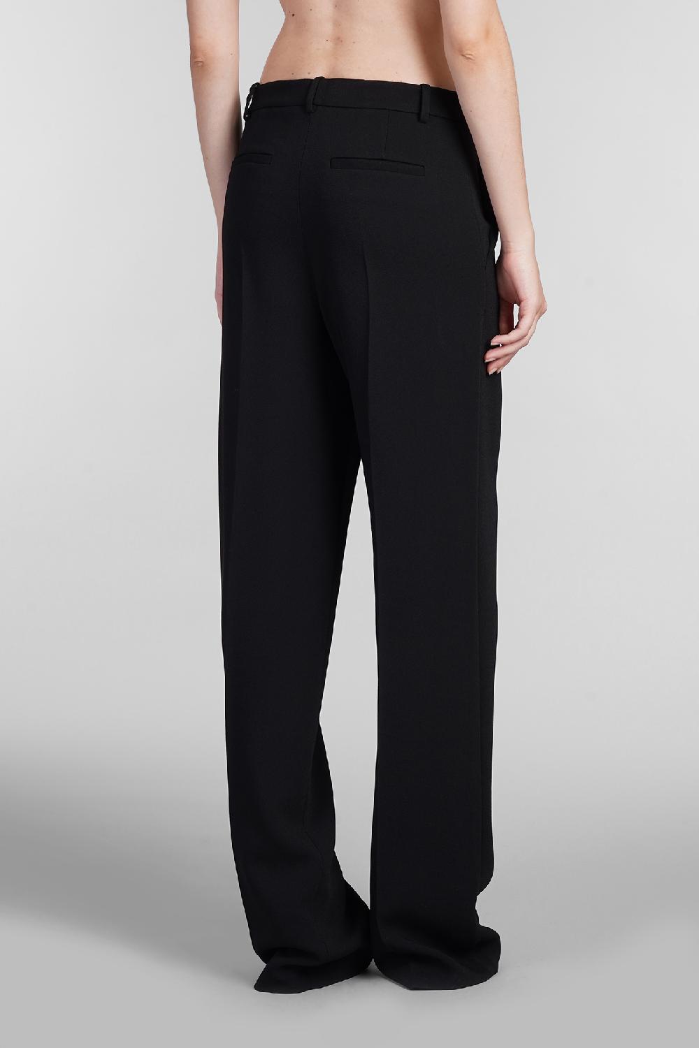 Deliberti Blumarine Pantalone In Viscosa Nera Cod. 403545 - Deliberti The Luxury Shopping