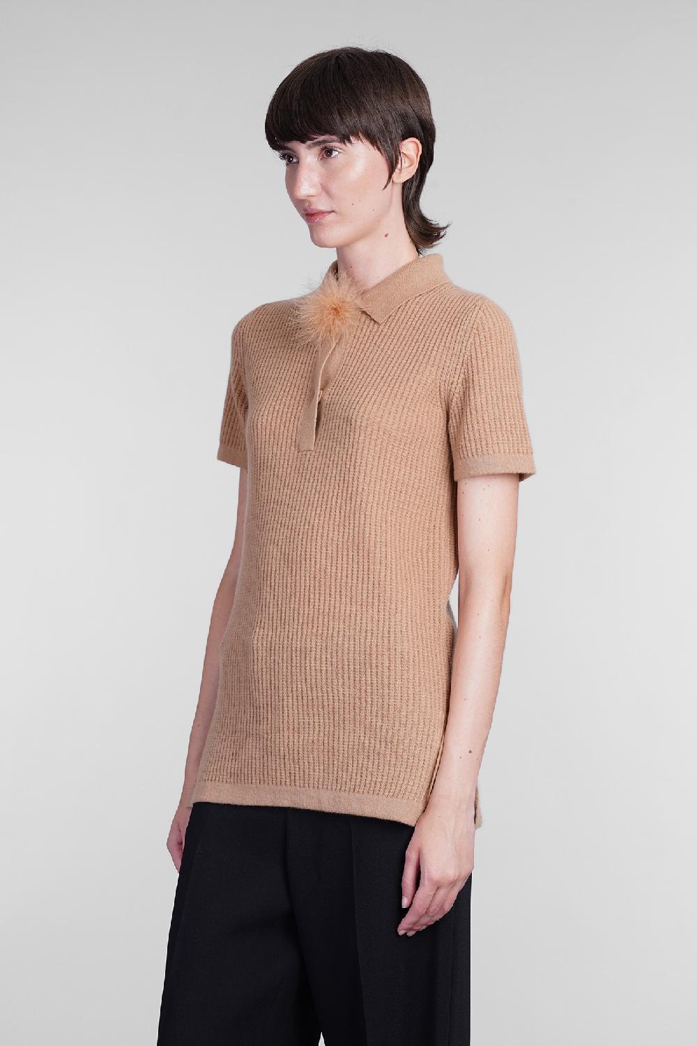 Deliberti Blumarine Polo In Lana Marrone Cod. 403553 - Deliberti The Luxury Shopping