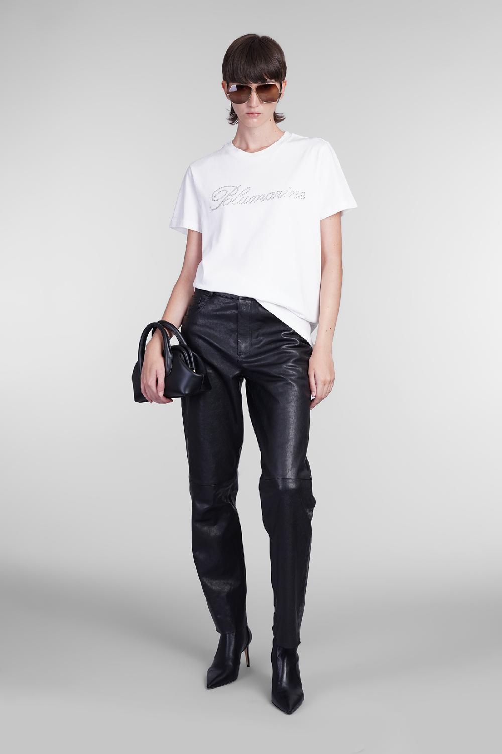 Deliberti Blumarine T-shirt In Cotone Bianco Cod. 403559 - Deliberti The Luxury Shopping