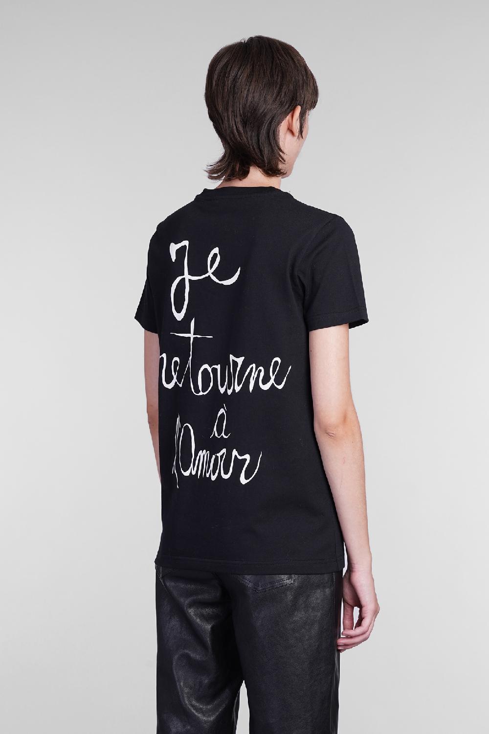 Deliberti Blumarine T-shirt In Cotone Nero Cod. 403562 - Deliberti The Luxury Shopping