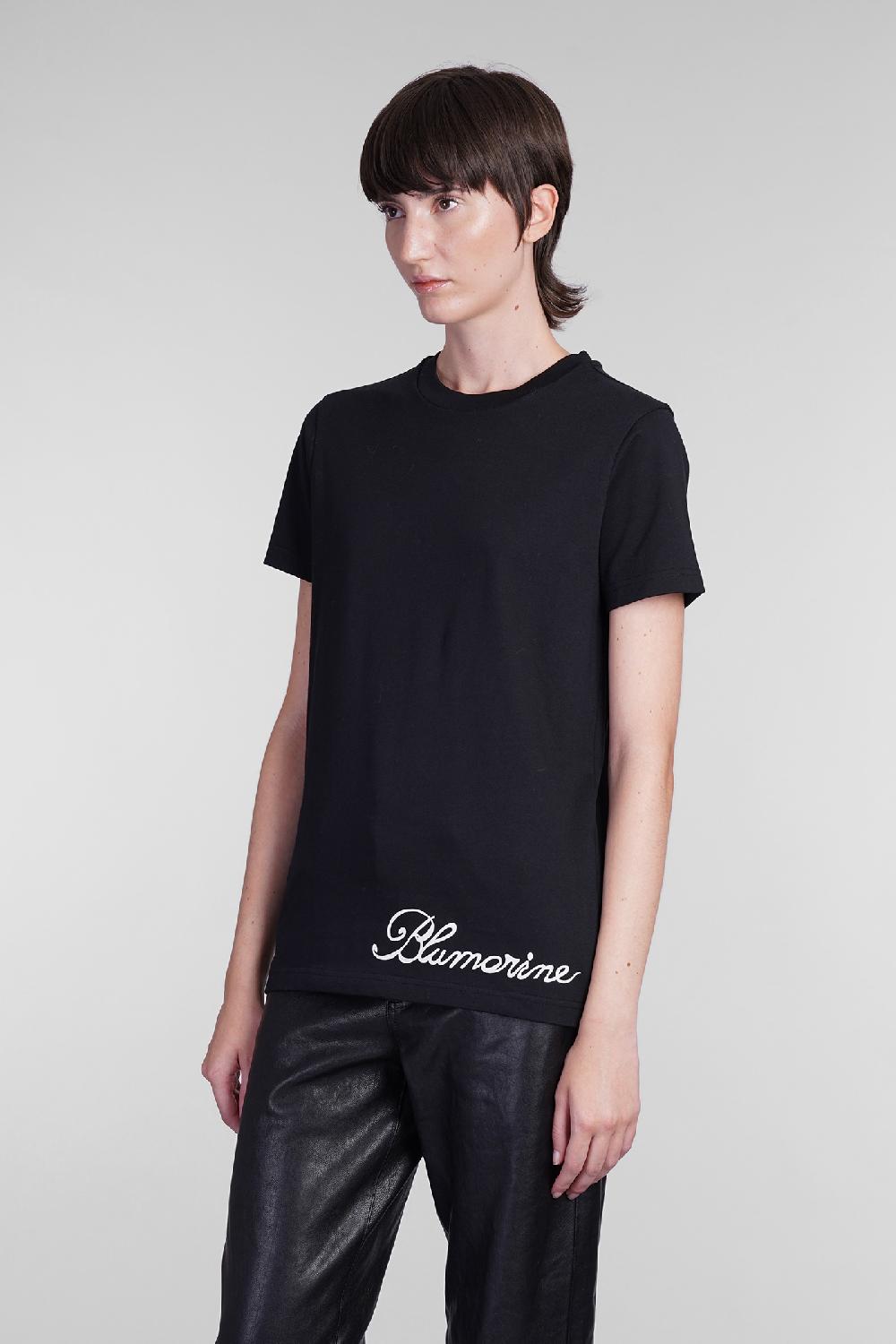 Deliberti Blumarine T-shirt In Cotone Nero Cod. 403562 - Deliberti The Luxury Shopping
