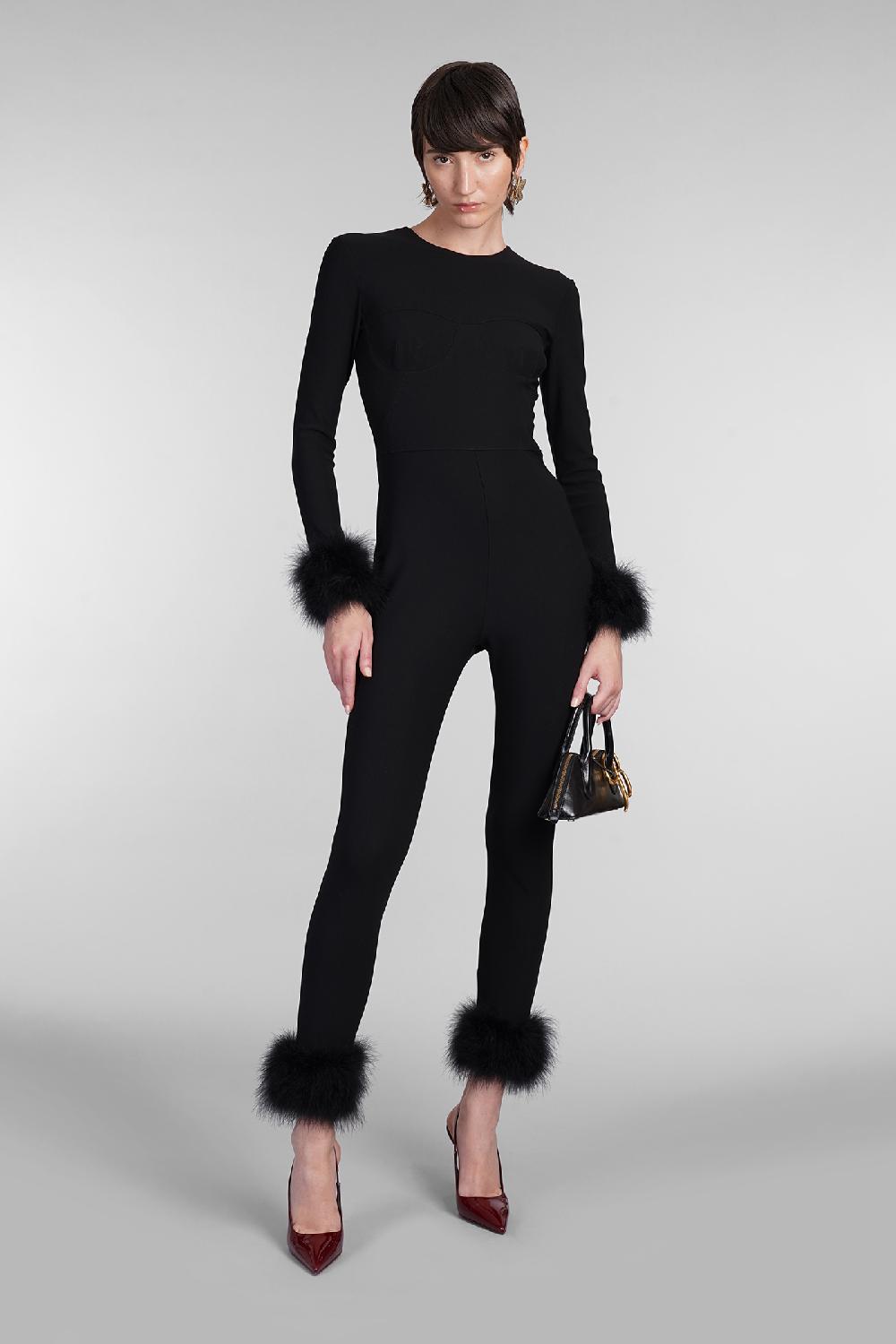 Deliberti Blumarine Tuta In Viscosa Nera Cod. 403533 - Deliberti The Luxury Shopping