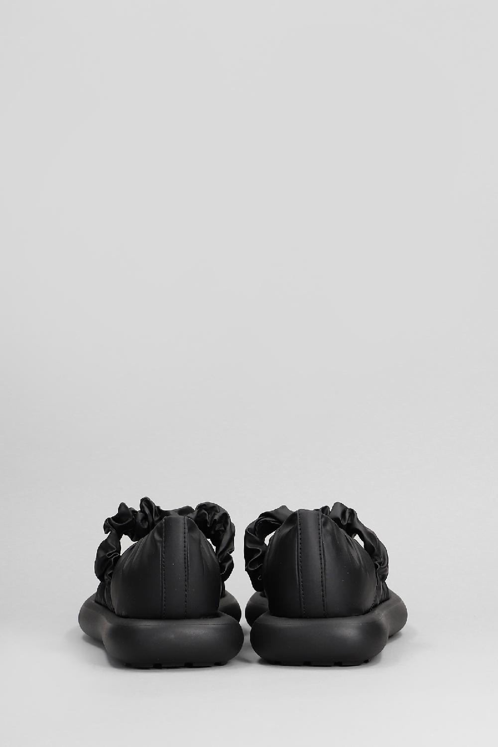 Deliberti Camper Ballerine Onda In Nylon Nero Cod. 410154 - Deliberti The Luxury Shopping