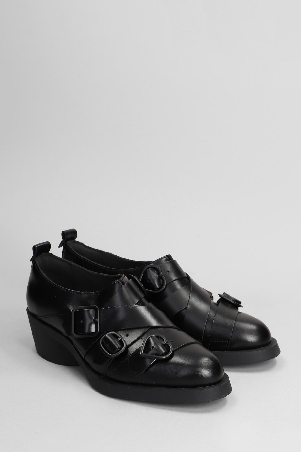 Deliberti Camper Stringate Twins In Pelle Nera Cod. 408925 - Deliberti The Luxury Shopping