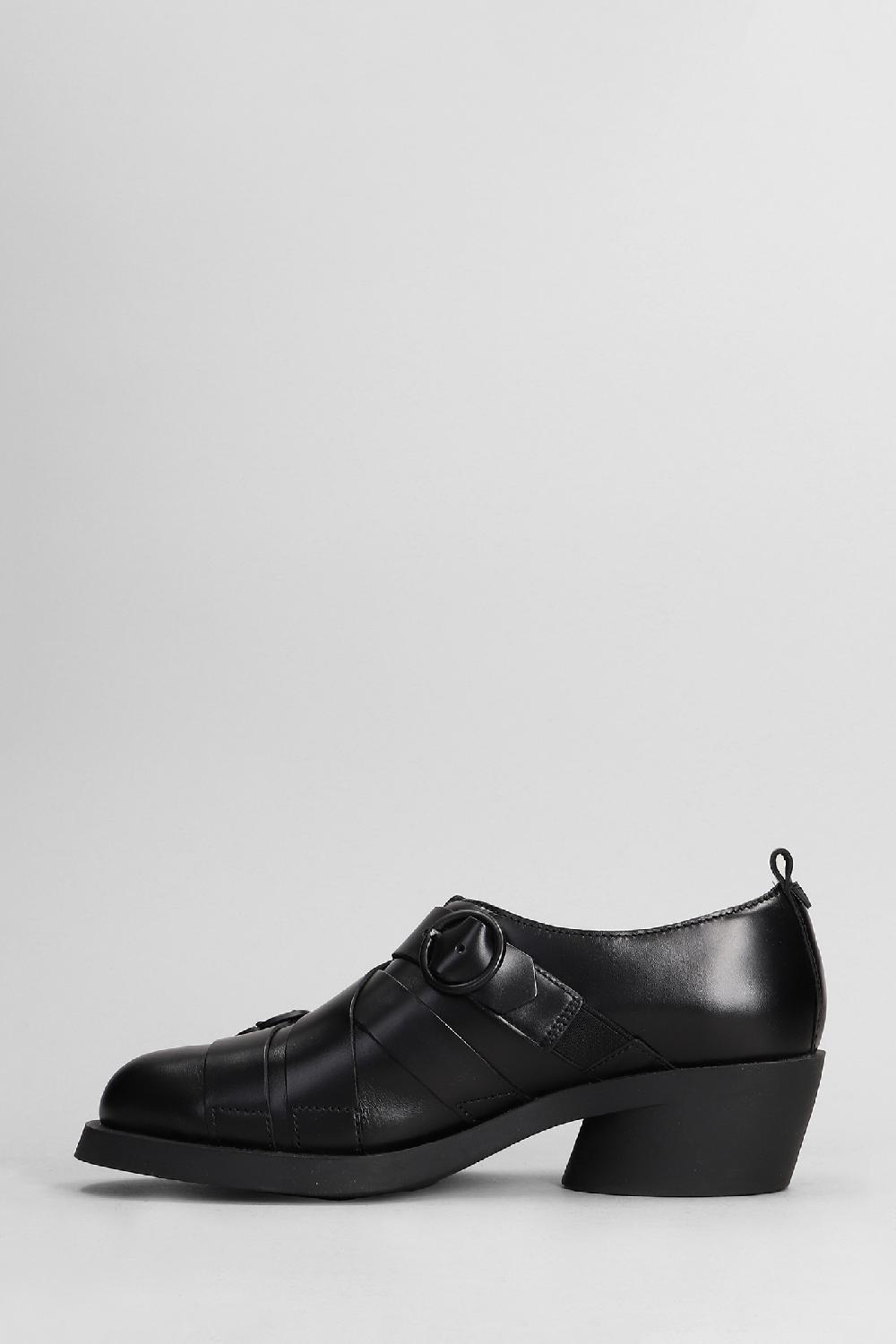 Deliberti Camper Stringate Twins In Pelle Nera Cod. 408925 - Deliberti The Luxury Shopping