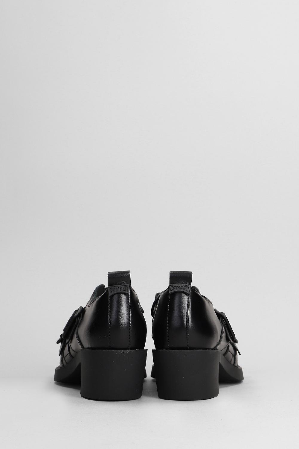 Deliberti Camper Stringate Twins In Pelle Nera Cod. 408925 - Deliberti The Luxury Shopping