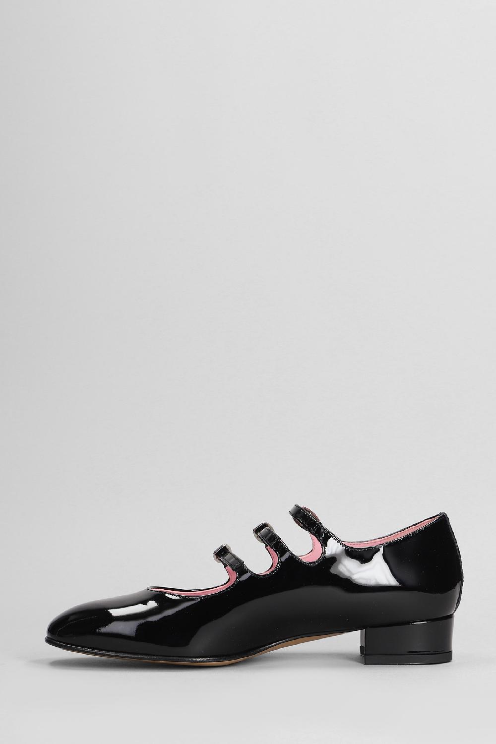 Deliberti Carel Ballerine Ariana In Vernice Nera Cod. 403887 - Deliberti The Luxury Shopping