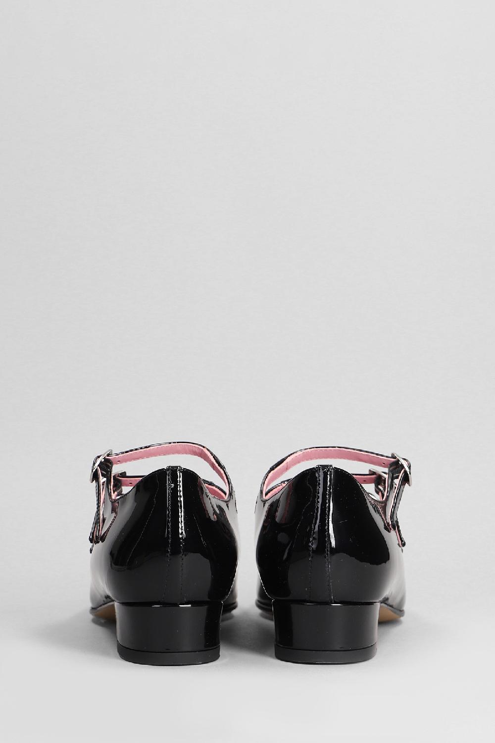 Deliberti Carel Ballerine Ariana In Vernice Nera Cod. 403887 - Deliberti The Luxury Shopping