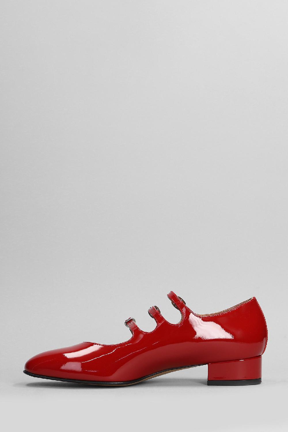 Deliberti Carel Ballerine Ariana In Vernice Rossa Cod. 400987 - Deliberti The Luxury Shopping