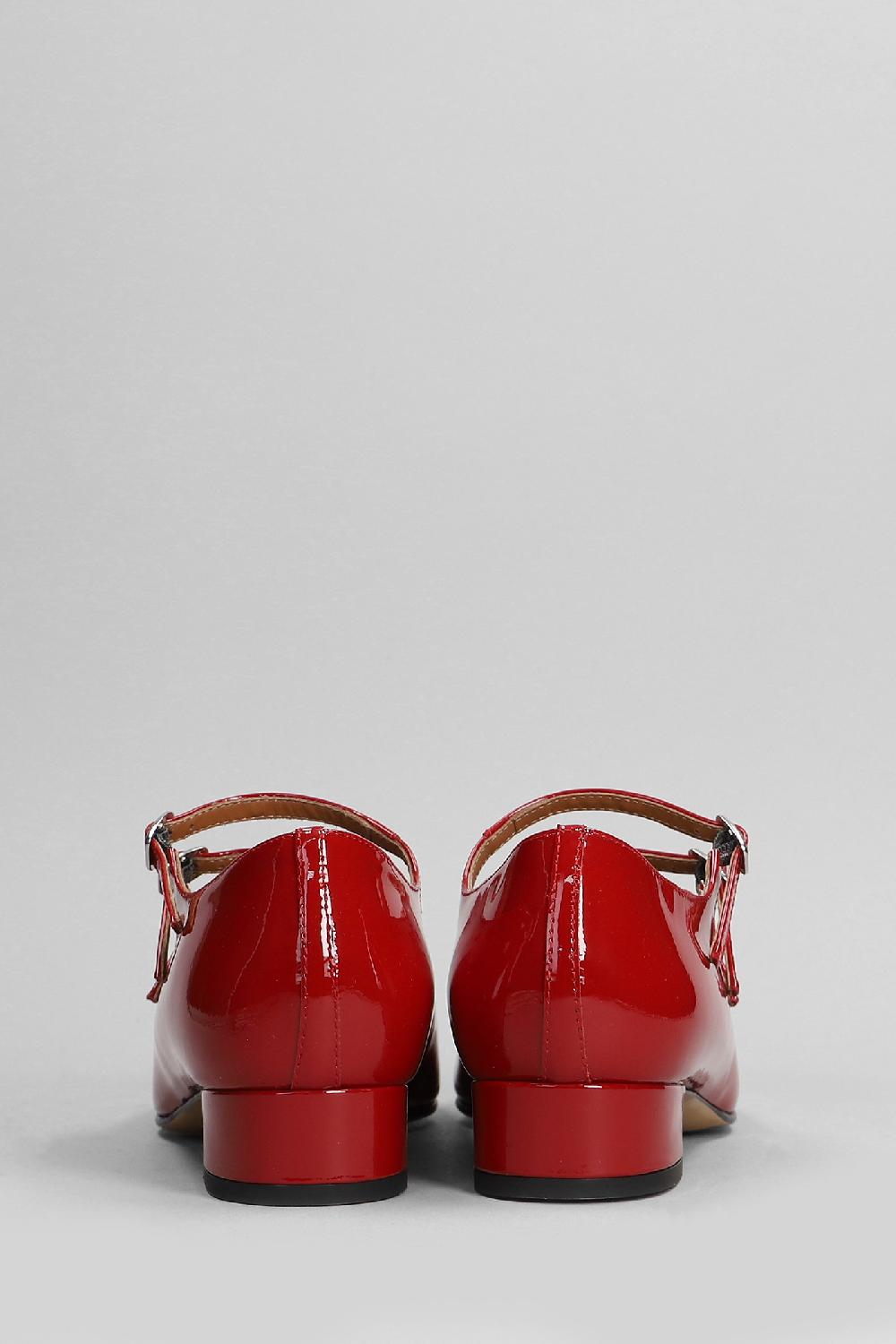 Deliberti Carel Ballerine Ariana In Vernice Rossa Cod. 400987 - Deliberti The Luxury Shopping