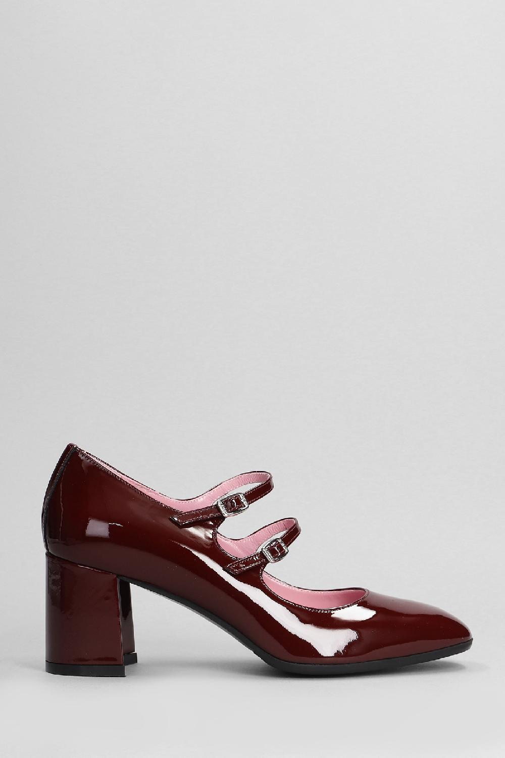 Deliberti Carel Decollete alice in vernice bordeaux cod. 403891 - Deliberti The Luxury Shopping