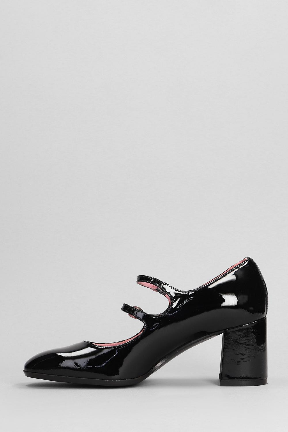 Deliberti Carel Decollete Alice In Vernice Nera Cod. 395250 - Deliberti The Luxury Shopping