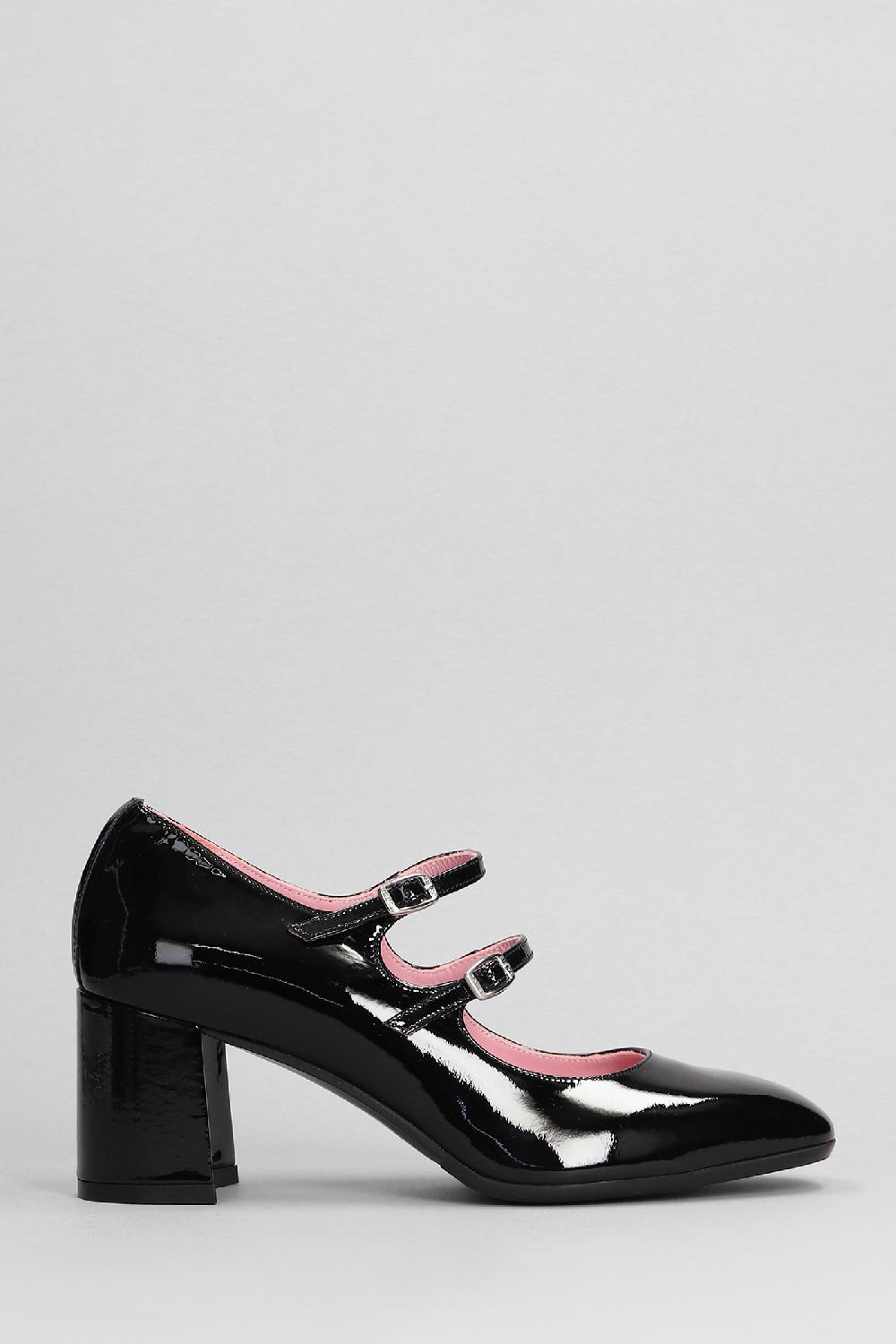 Deliberti Carel Decollete alice in vernice nera cod. 395250 - Deliberti The Luxury Shopping