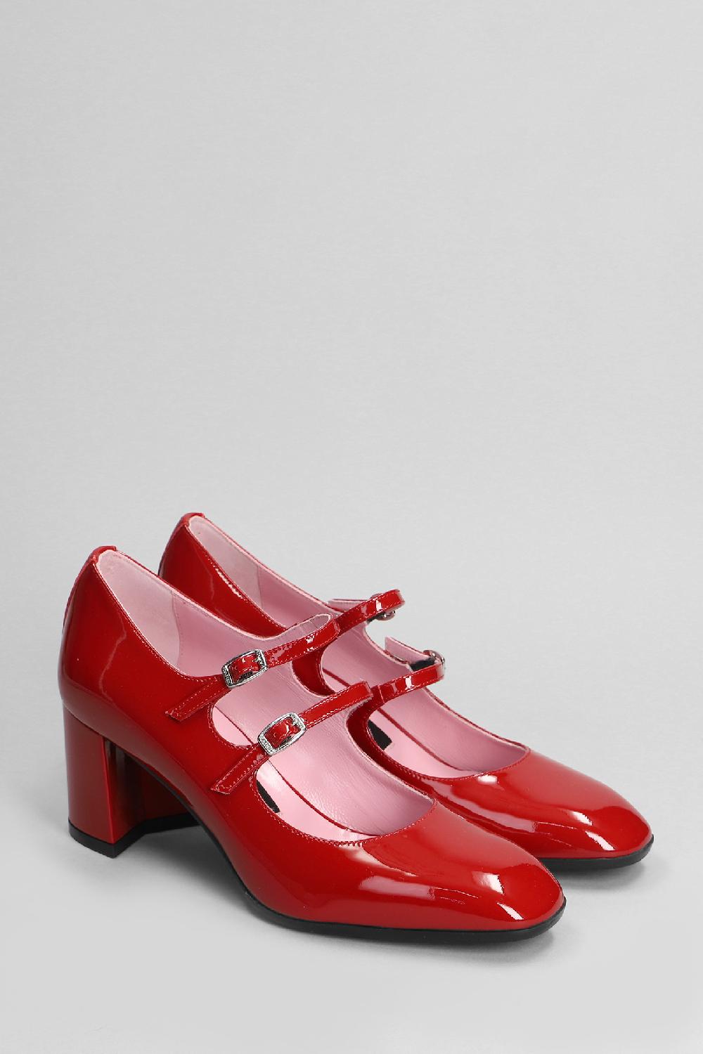 Deliberti Carel Decollete Alice In Vernice Rossa Cod. 403888 - Deliberti The Luxury Shopping
