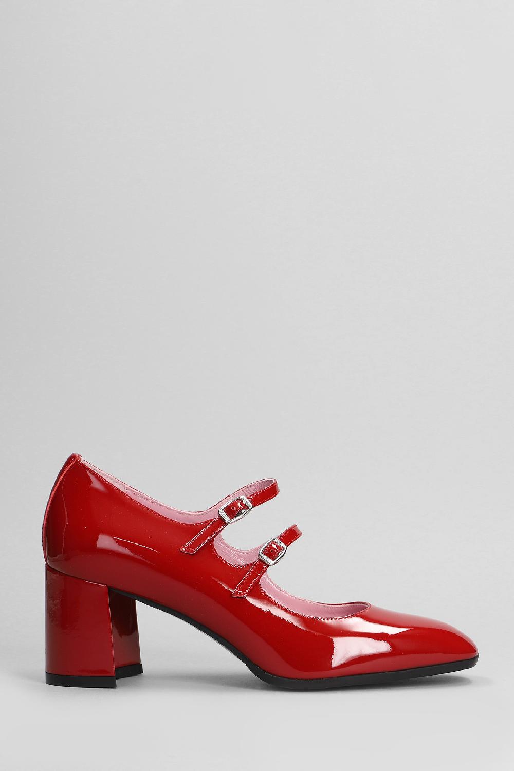 Deliberti Carel Decollete alice in vernice rossa cod. 403888 - Deliberti The Luxury Shopping