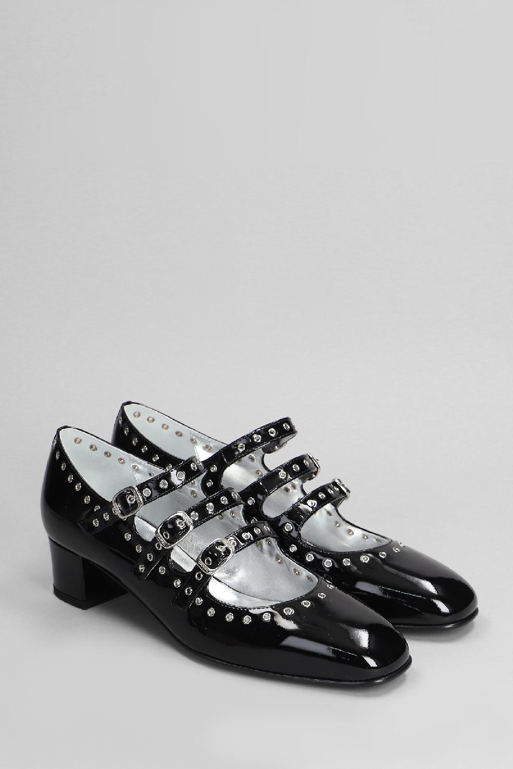 Deliberti Carel Decollete Camden In Vernice Nera Cod. 403883 - Deliberti The Luxury Shopping