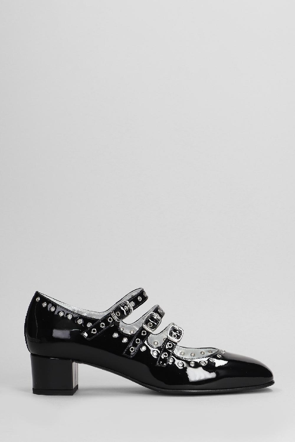 Deliberti Carel Decollete camden in vernice nera cod. 403883 - Deliberti The Luxury Shopping