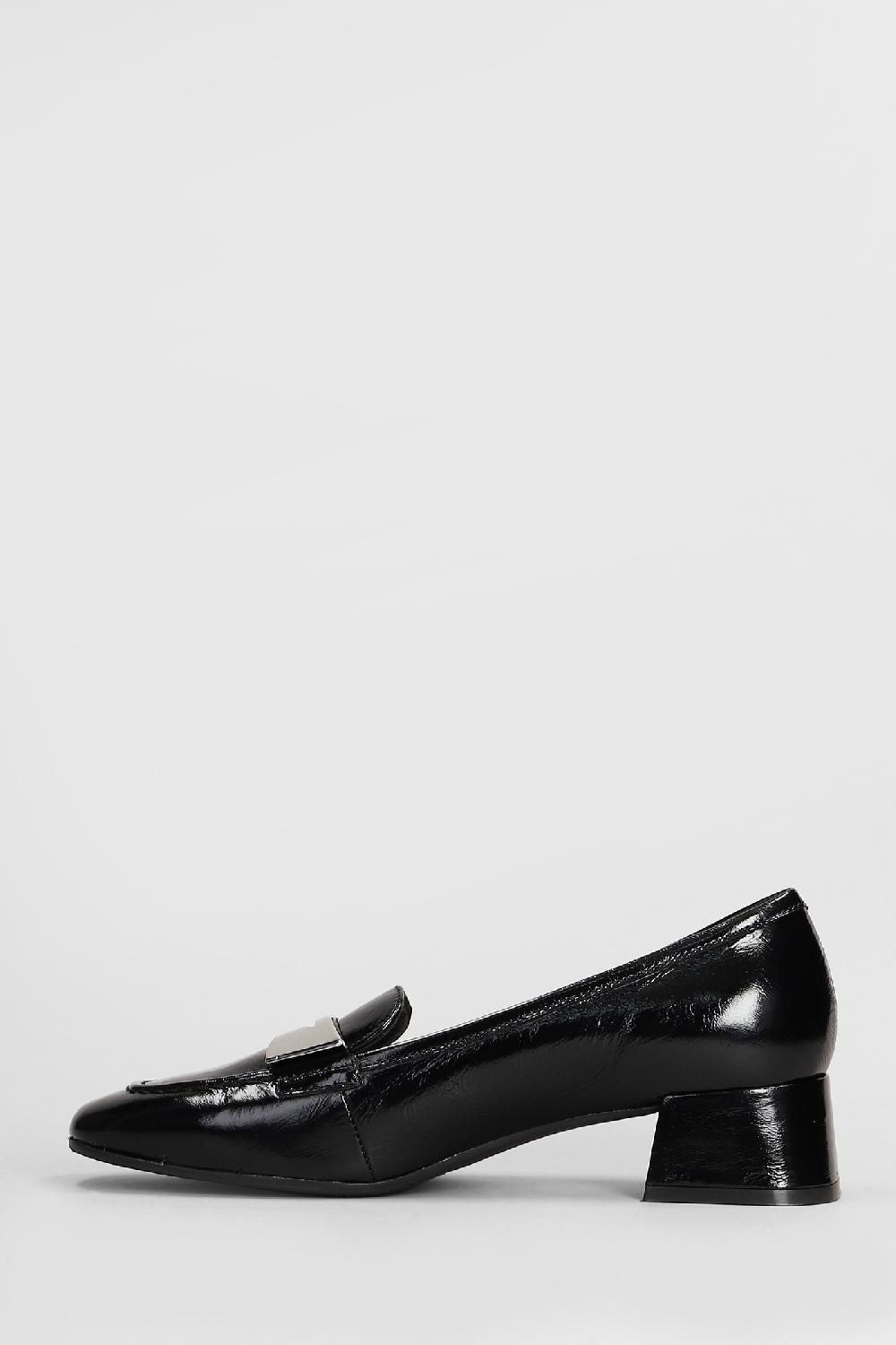 Deliberti Carmens Decollete Rose Day In Pelle Nera Cod. 408522 - Deliberti The Luxury Shopping