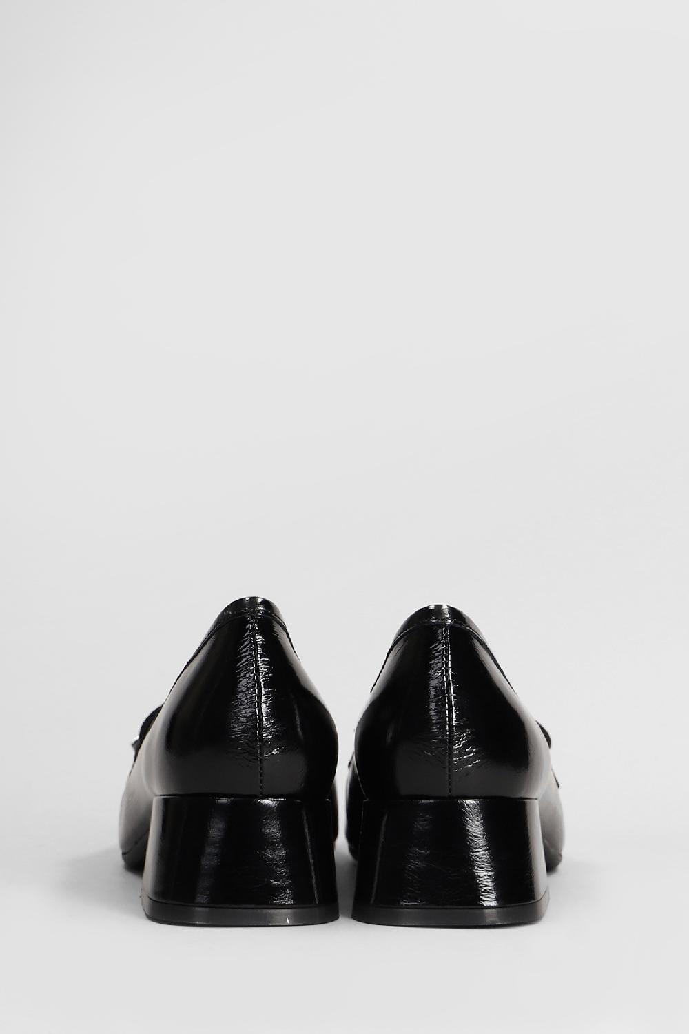 Deliberti Carmens Decollete Rose Day In Pelle Nera Cod. 408522 - Deliberti The Luxury Shopping
