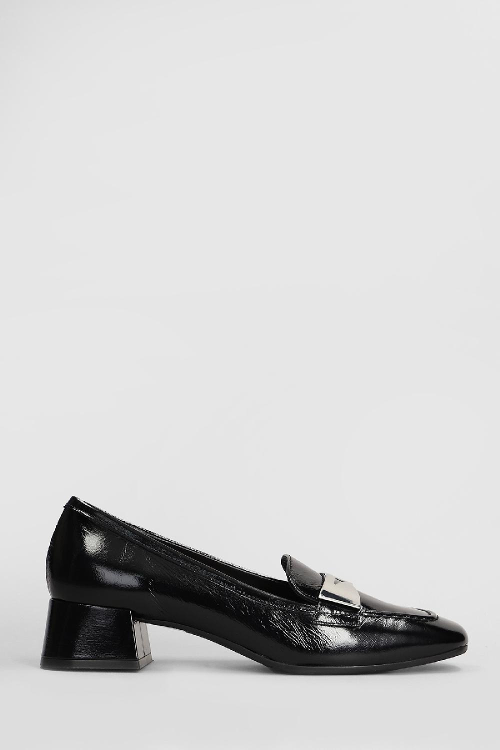 Deliberti Carmens Decollete rose day in pelle nera cod. 408522 - Deliberti The Luxury Shopping