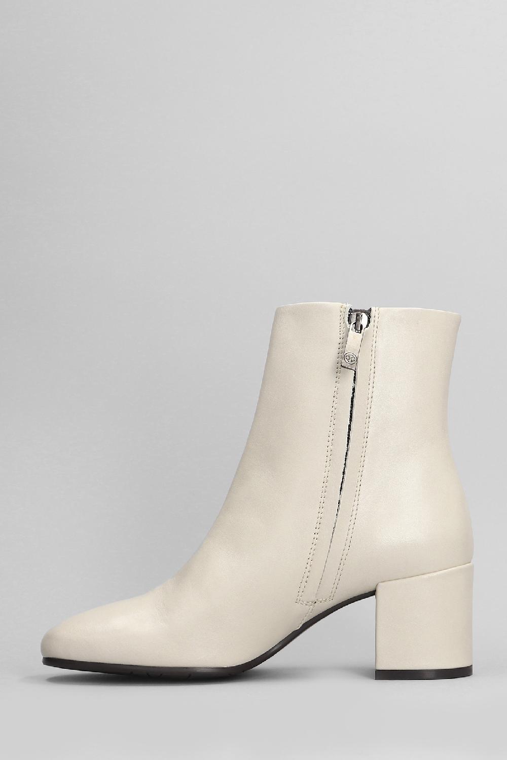 Deliberti Carmens Tronchetti Tacco Alto Amber Daily In Pelle Beige Cod. 405804 - Deliberti The Luxury Shopping