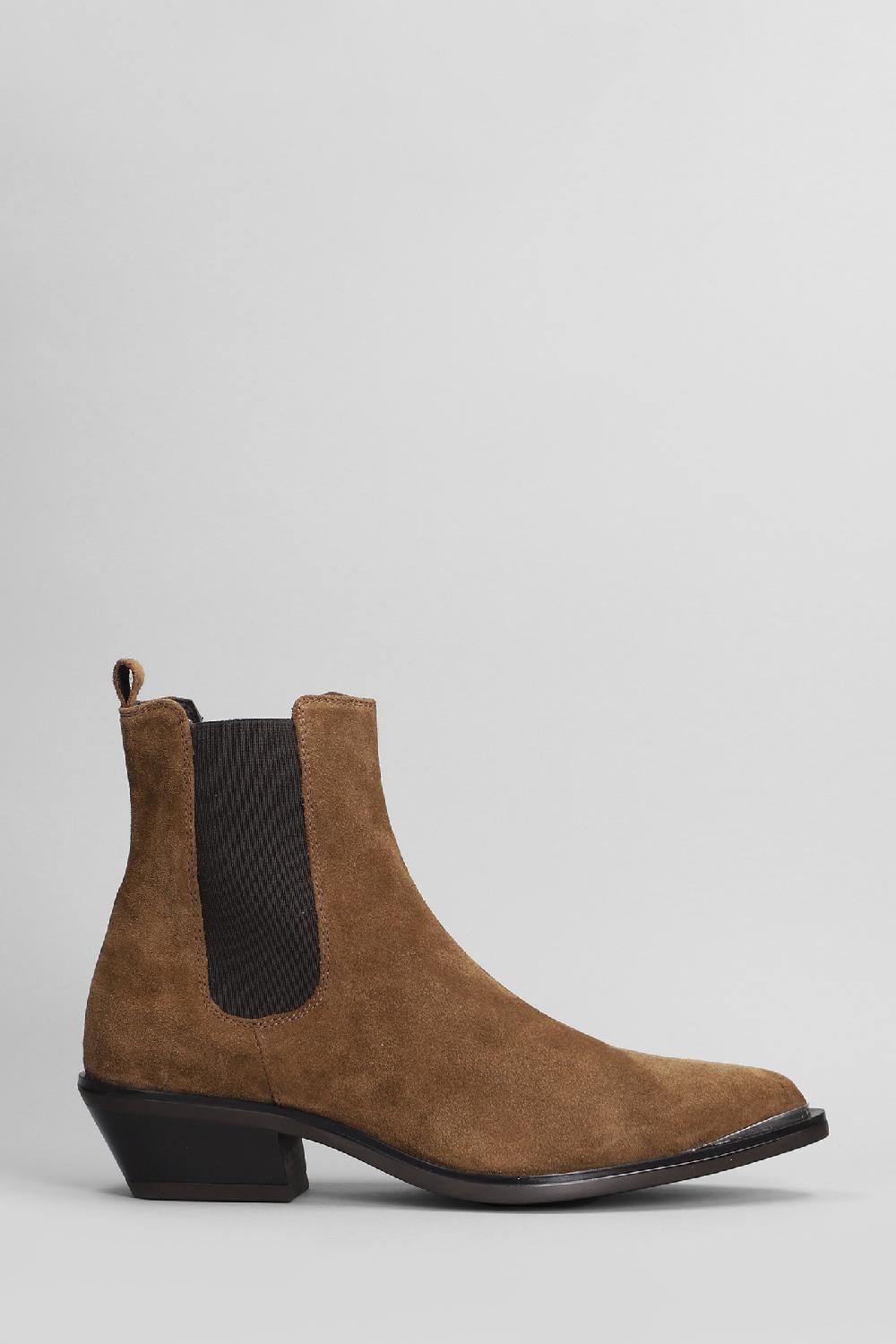 Deliberti Carmens Tronchetti texani kelly beat c. in camoscio cuoio naturale cod. 405809 - Deliberti The Luxury Shopping