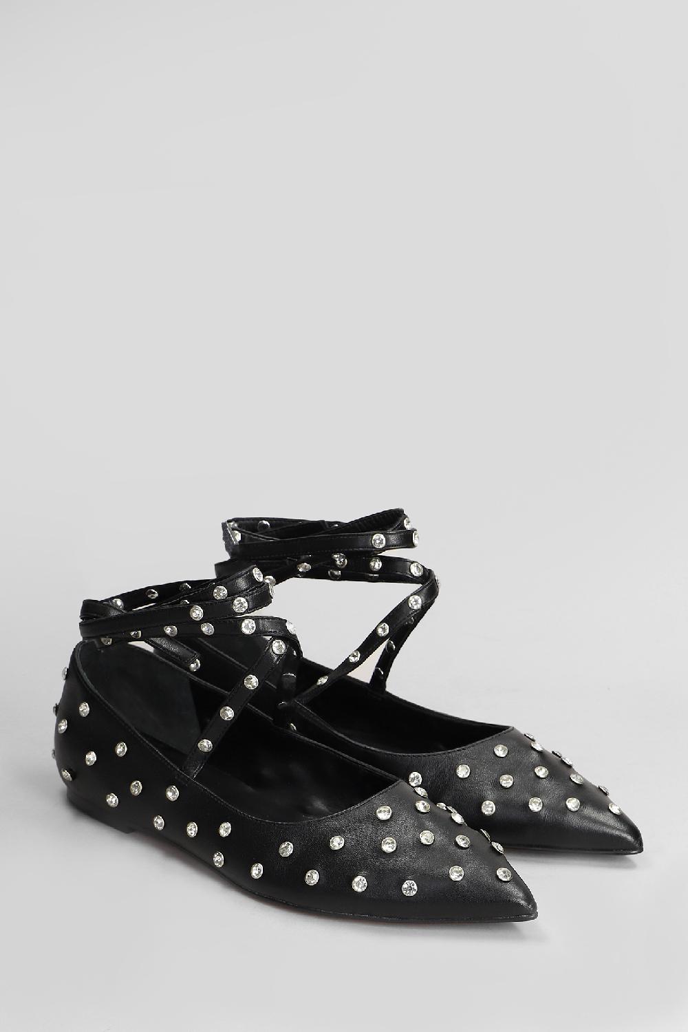 Deliberti Carrano Ballerine In Pelle Nera Cod. 407028 - Deliberti The Luxury Shopping