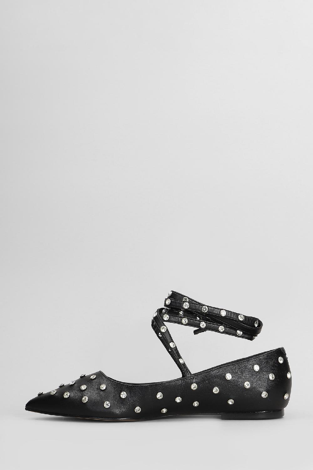 Deliberti Carrano Ballerine In Pelle Nera Cod. 407028 - Deliberti The Luxury Shopping