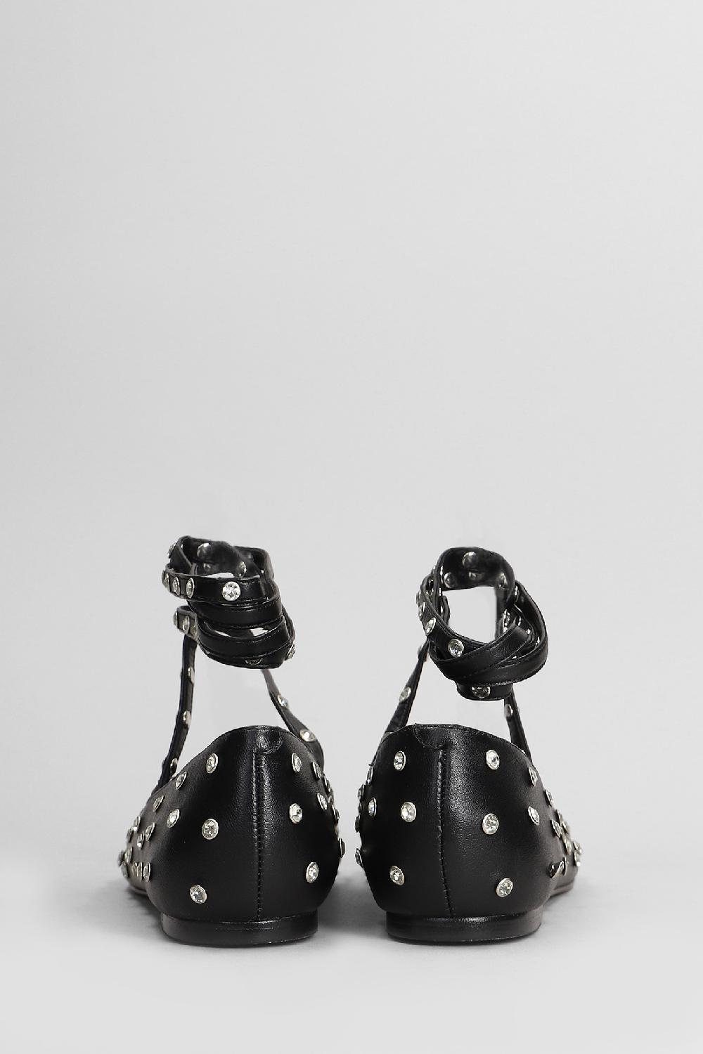 Deliberti Carrano Ballerine In Pelle Nera Cod. 407028 - Deliberti The Luxury Shopping