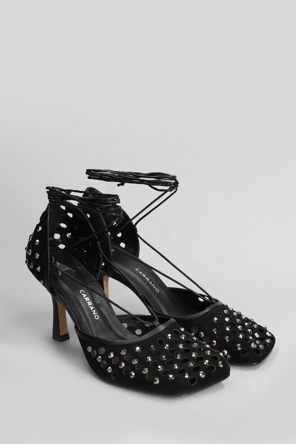 Deliberti Carrano Decollete In Nabuk Nero Cod. 407016 - Deliberti The Luxury Shopping