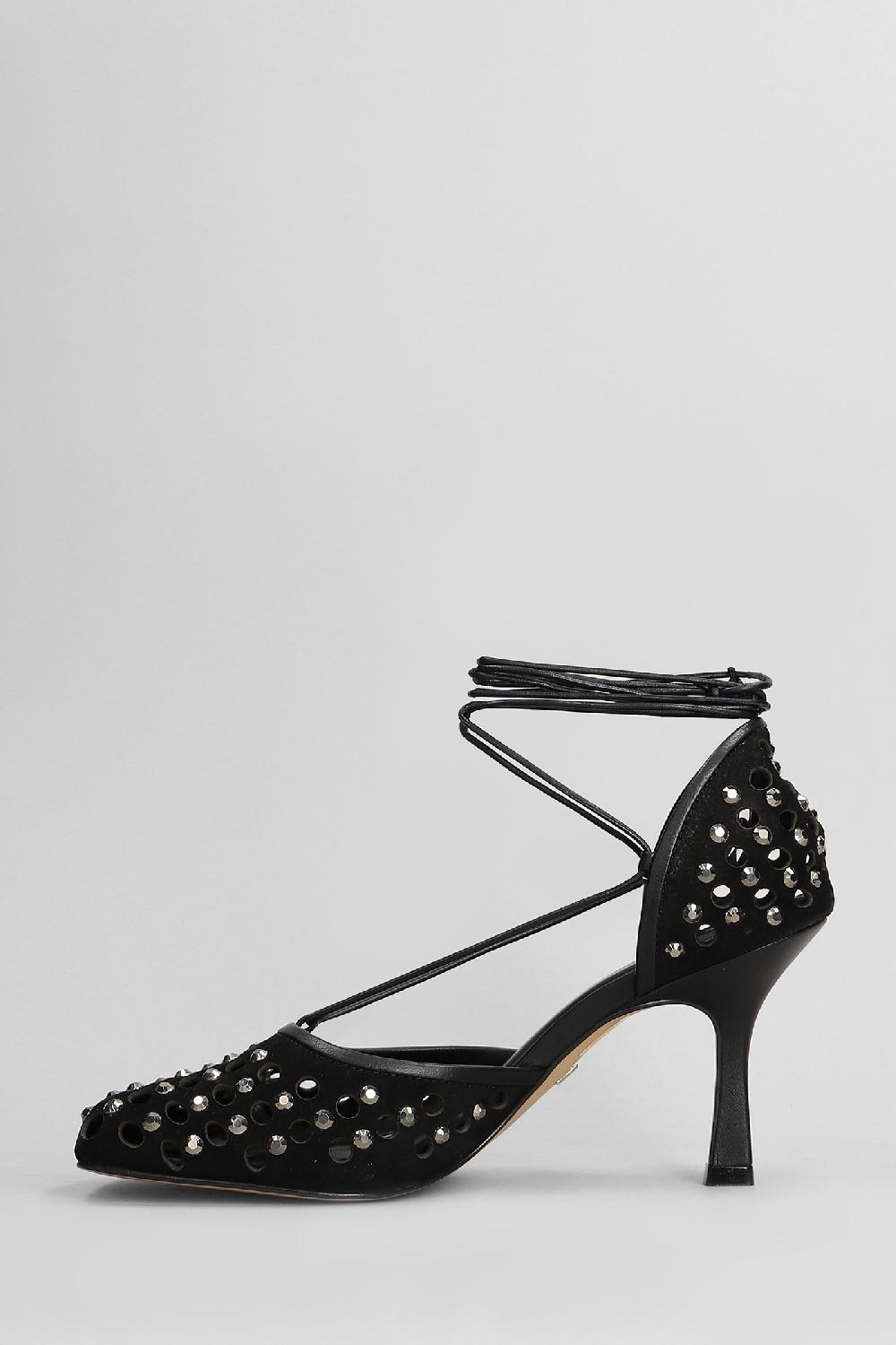 Deliberti Carrano Decollete In Nabuk Nero Cod. 407016 - Deliberti The Luxury Shopping