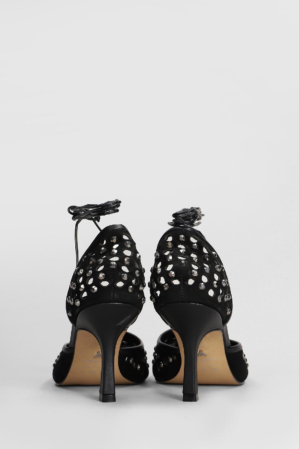 Deliberti Carrano Decollete In Nabuk Nero Cod. 407016 - Deliberti The Luxury Shopping