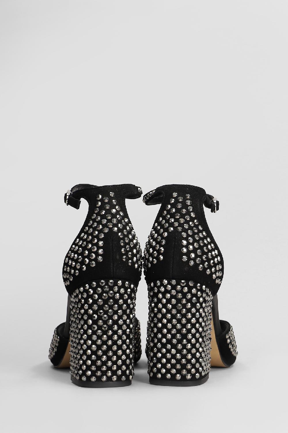Deliberti Carrano Decollete In Nabuk Nero Cod. 407022 - Deliberti The Luxury Shopping