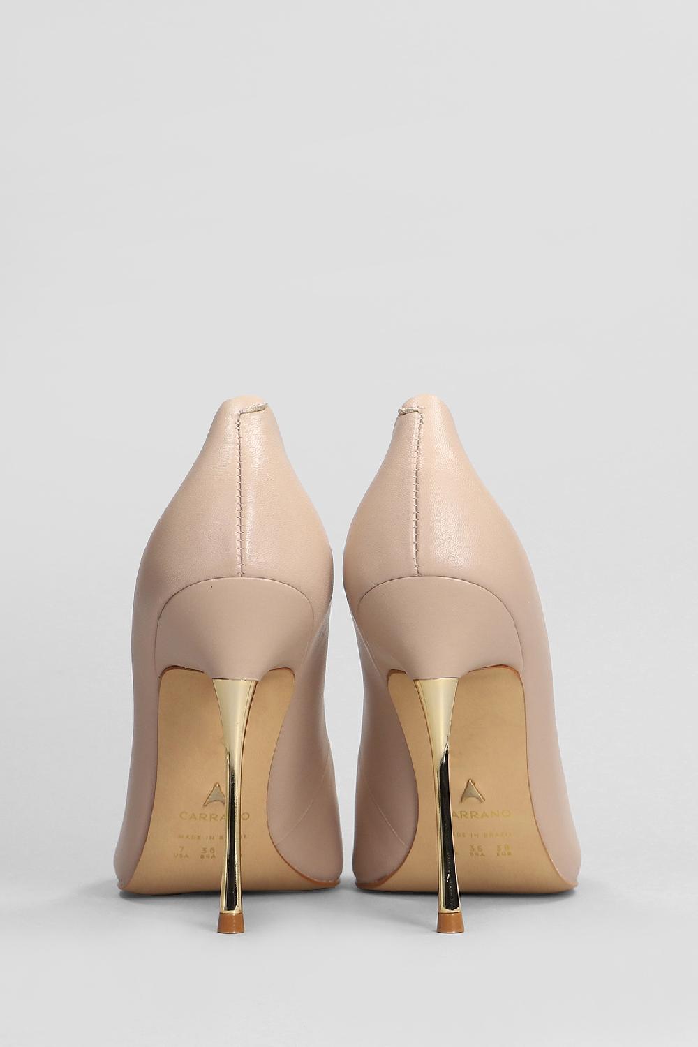 Deliberti Carrano Decollete In Pelle Beige Cod. 406992 - Deliberti The Luxury Shopping