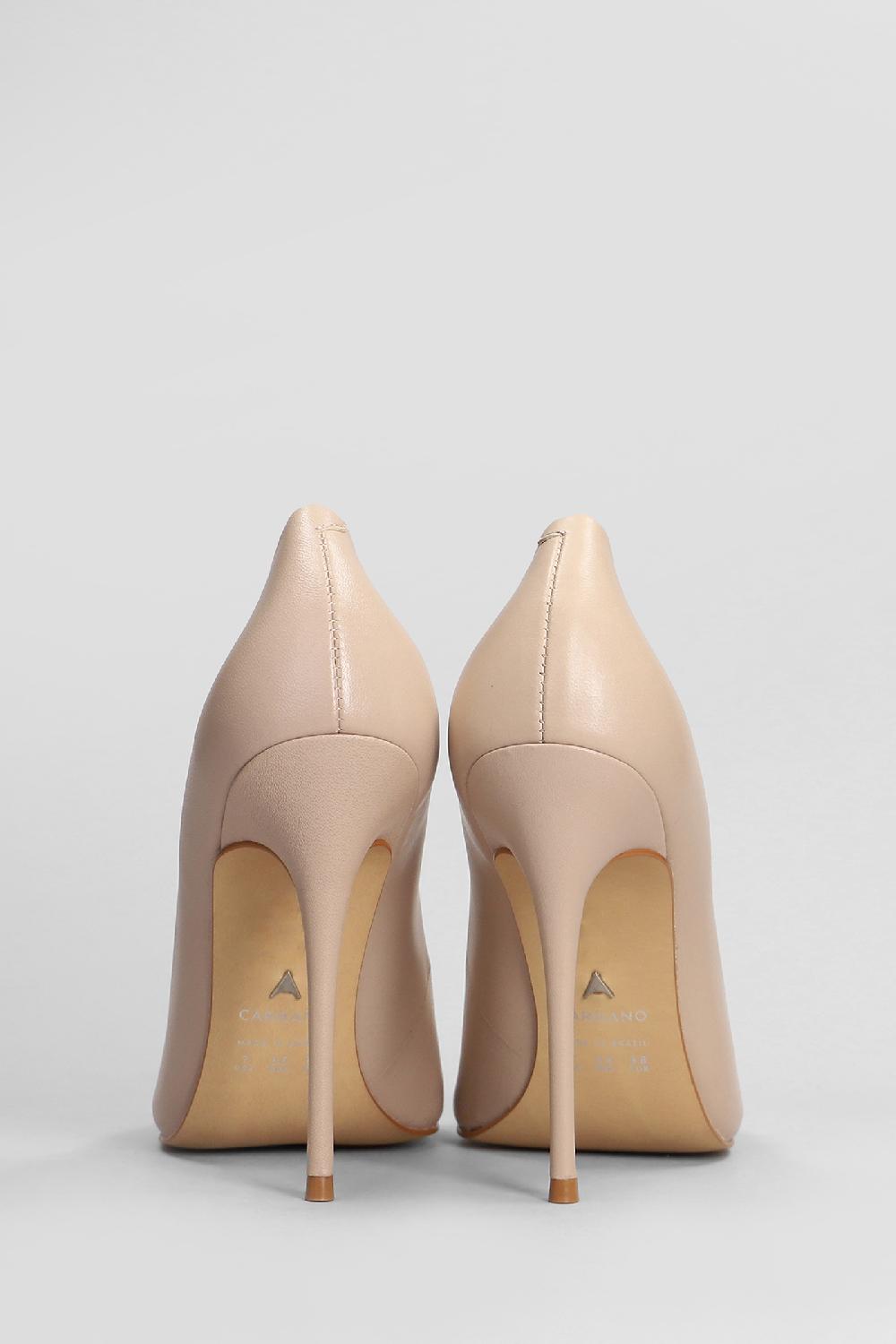 Deliberti Carrano Decollete In Pelle Beige Cod. 407000 - Deliberti The Luxury Shopping