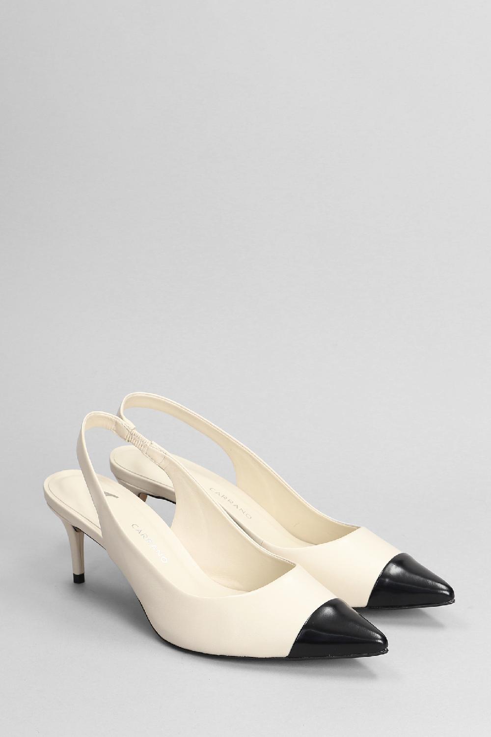 Deliberti Carrano Decollete In Pelle Beige Cod. 407025 - Deliberti The Luxury Shopping