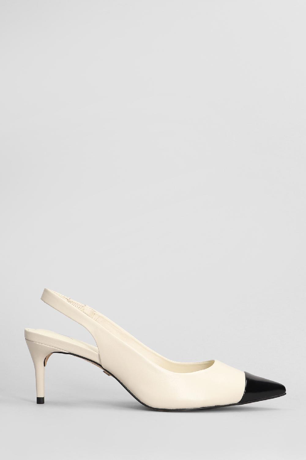 Deliberti Carrano Decollete in pelle beige cod. 407025 - Deliberti The Luxury Shopping