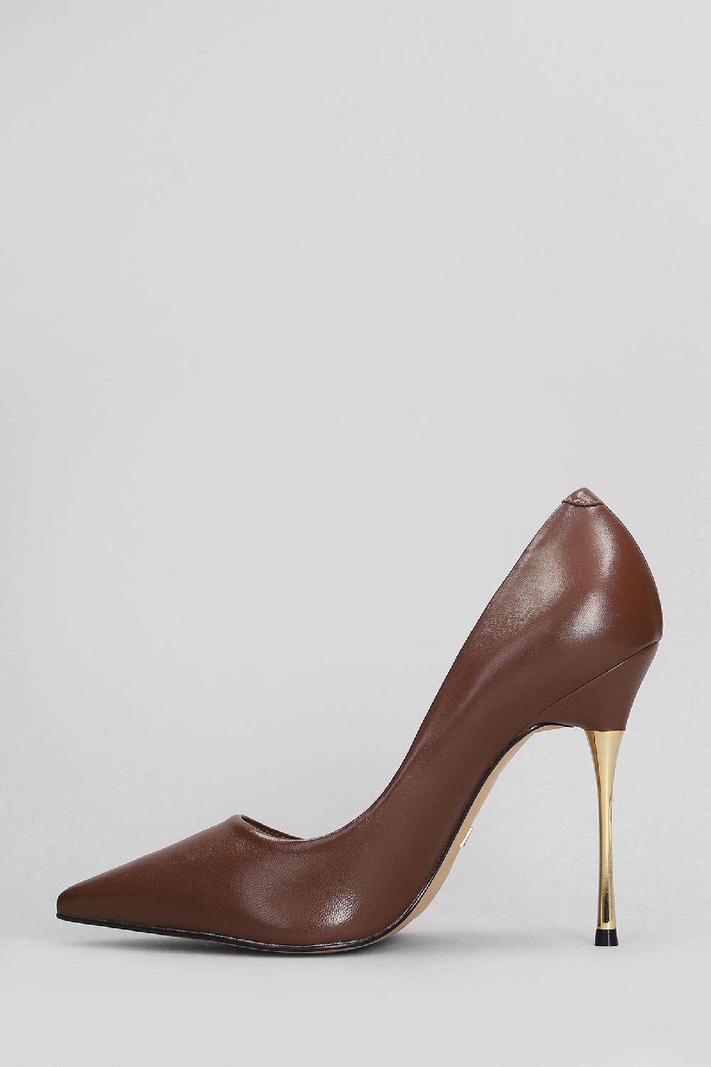 Deliberti Carrano Decollete In Pelle Marrone Cod. 406993 - Deliberti The Luxury Shopping