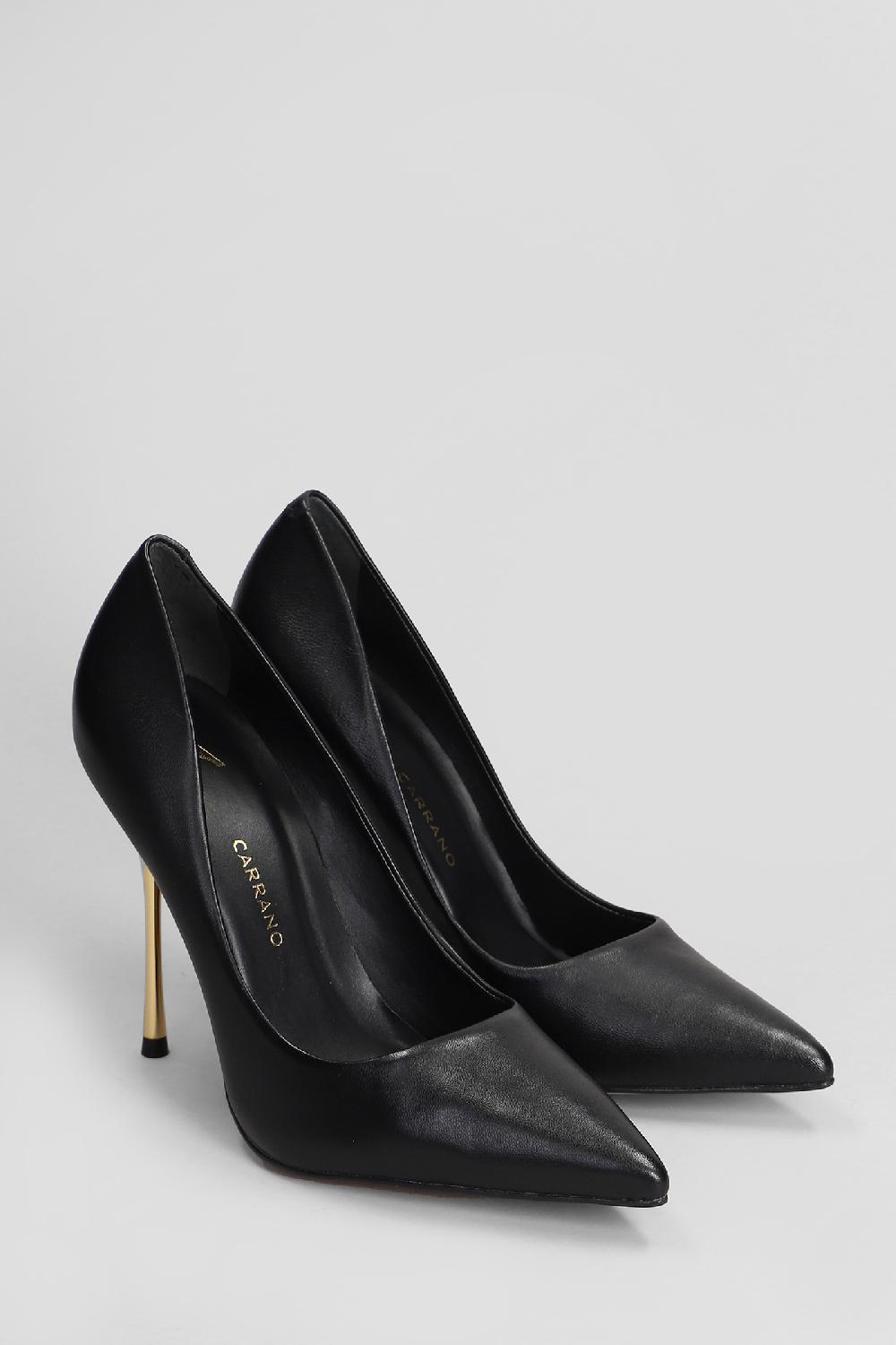 Deliberti Carrano Decollete In Pelle Nera Cod. 406991 - Deliberti The Luxury Shopping