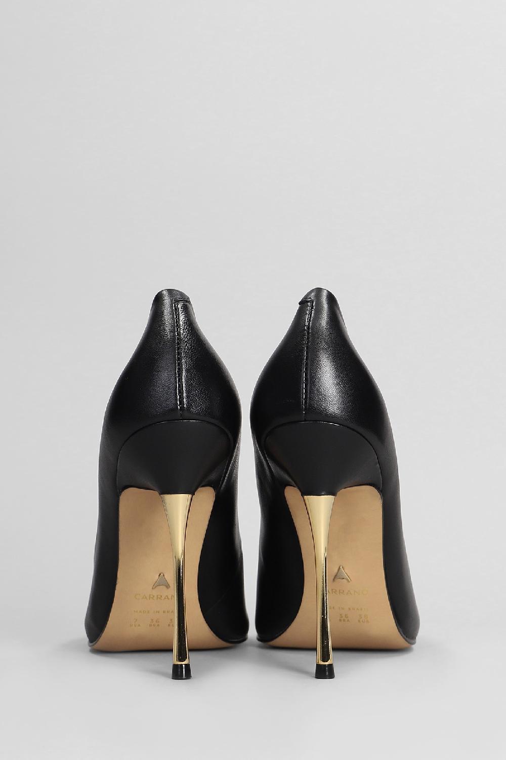 Deliberti Carrano Decollete In Pelle Nera Cod. 406991 - Deliberti The Luxury Shopping