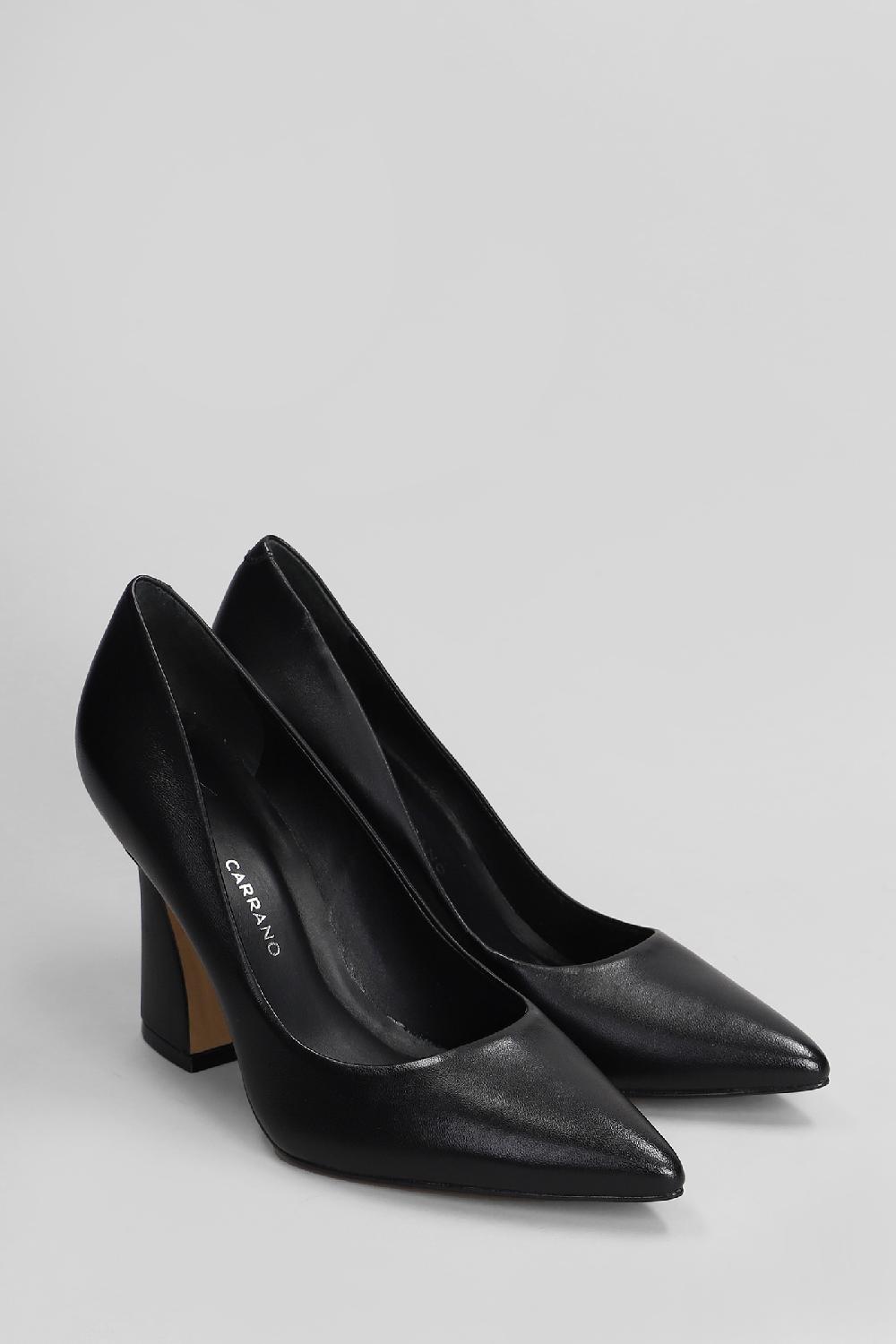 Deliberti Carrano Decollete In Pelle Nera Cod. 406994 - Deliberti The Luxury Shopping