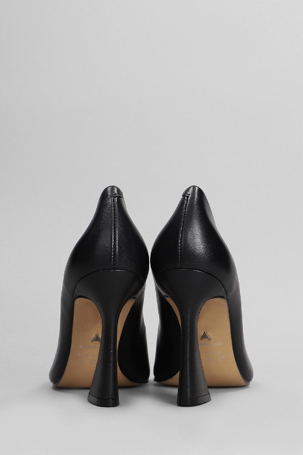 Deliberti Carrano Decollete In Pelle Nera Cod. 406994 - Deliberti The Luxury Shopping
