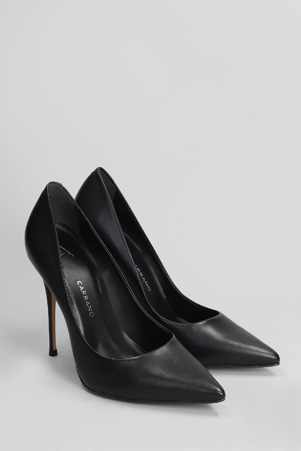 Deliberti Carrano Decollete In Pelle Nera Cod. 406996 - Deliberti The Luxury Shopping