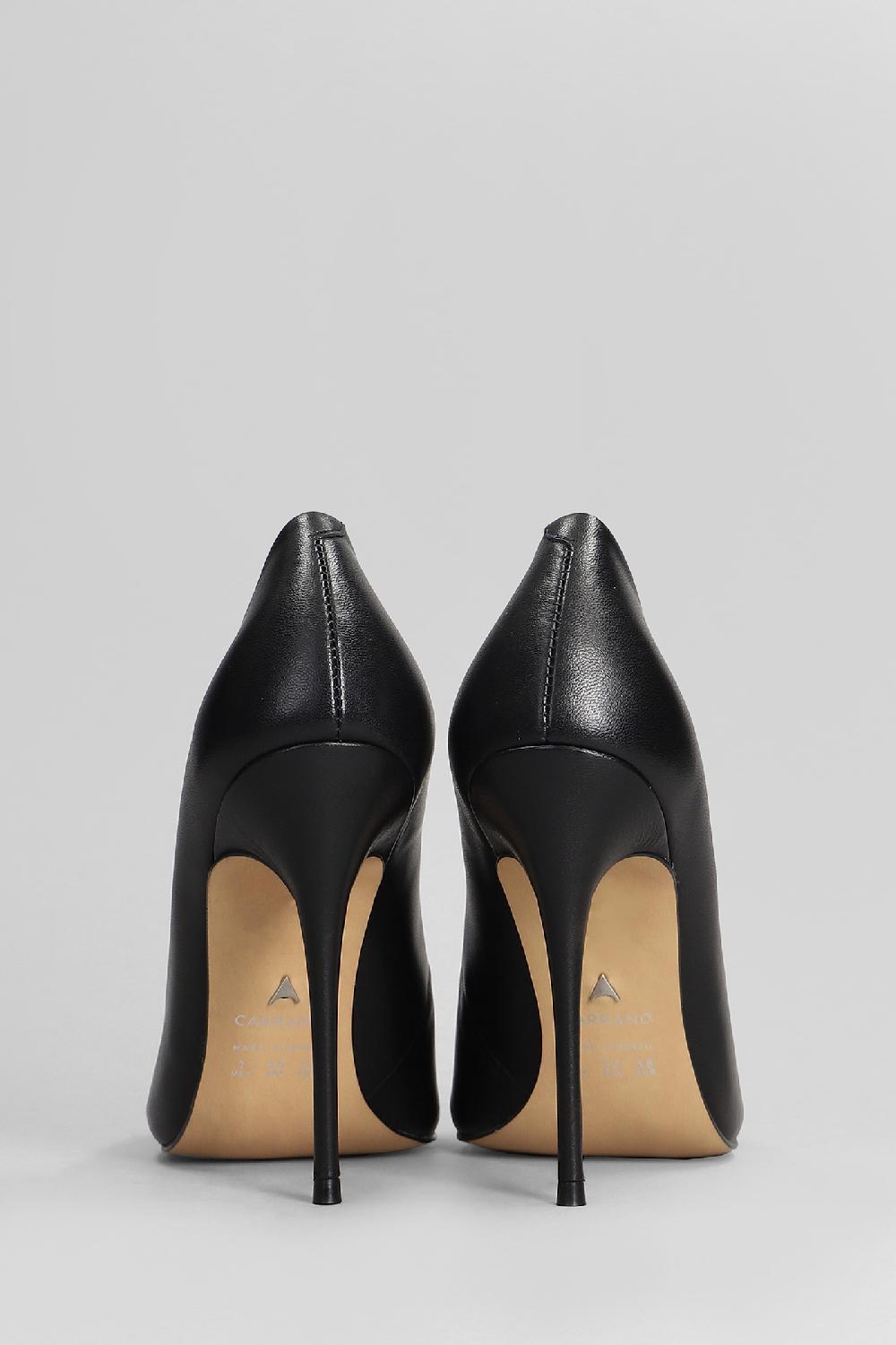 Deliberti Carrano Decollete In Pelle Nera Cod. 406996 - Deliberti The Luxury Shopping