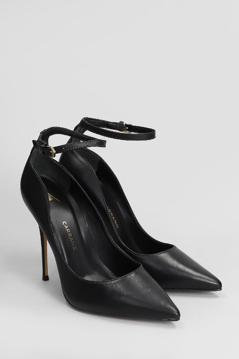 Deliberti Carrano Decollete In Pelle Nera Cod. 407007 - Deliberti The Luxury Shopping