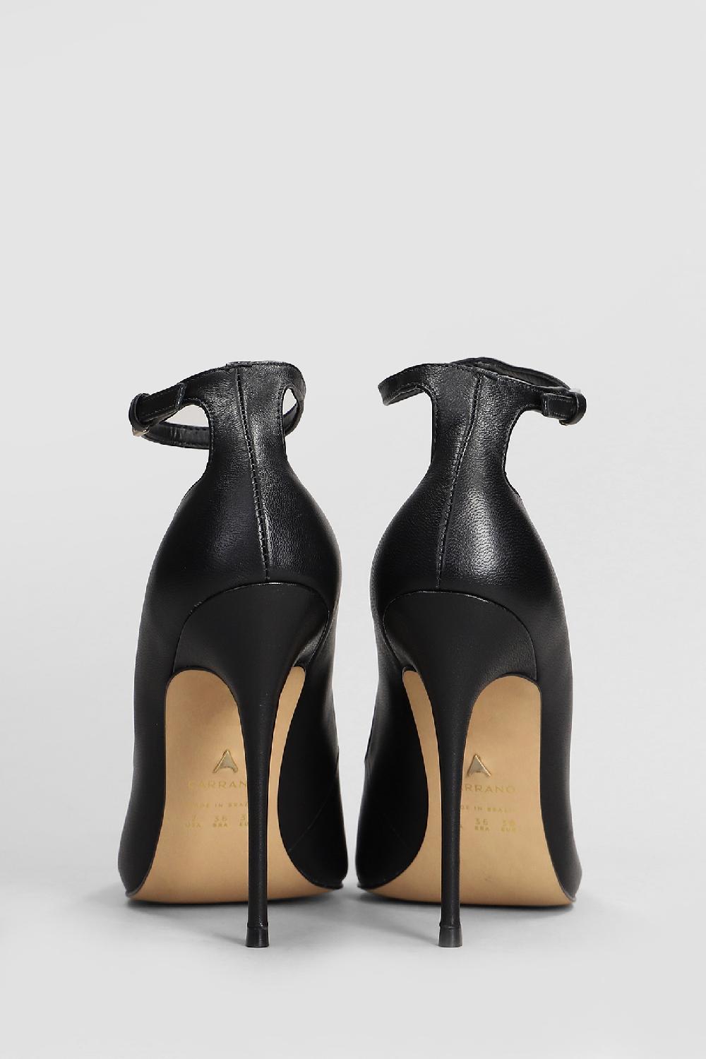 Deliberti Carrano Decollete In Pelle Nera Cod. 407007 - Deliberti The Luxury Shopping