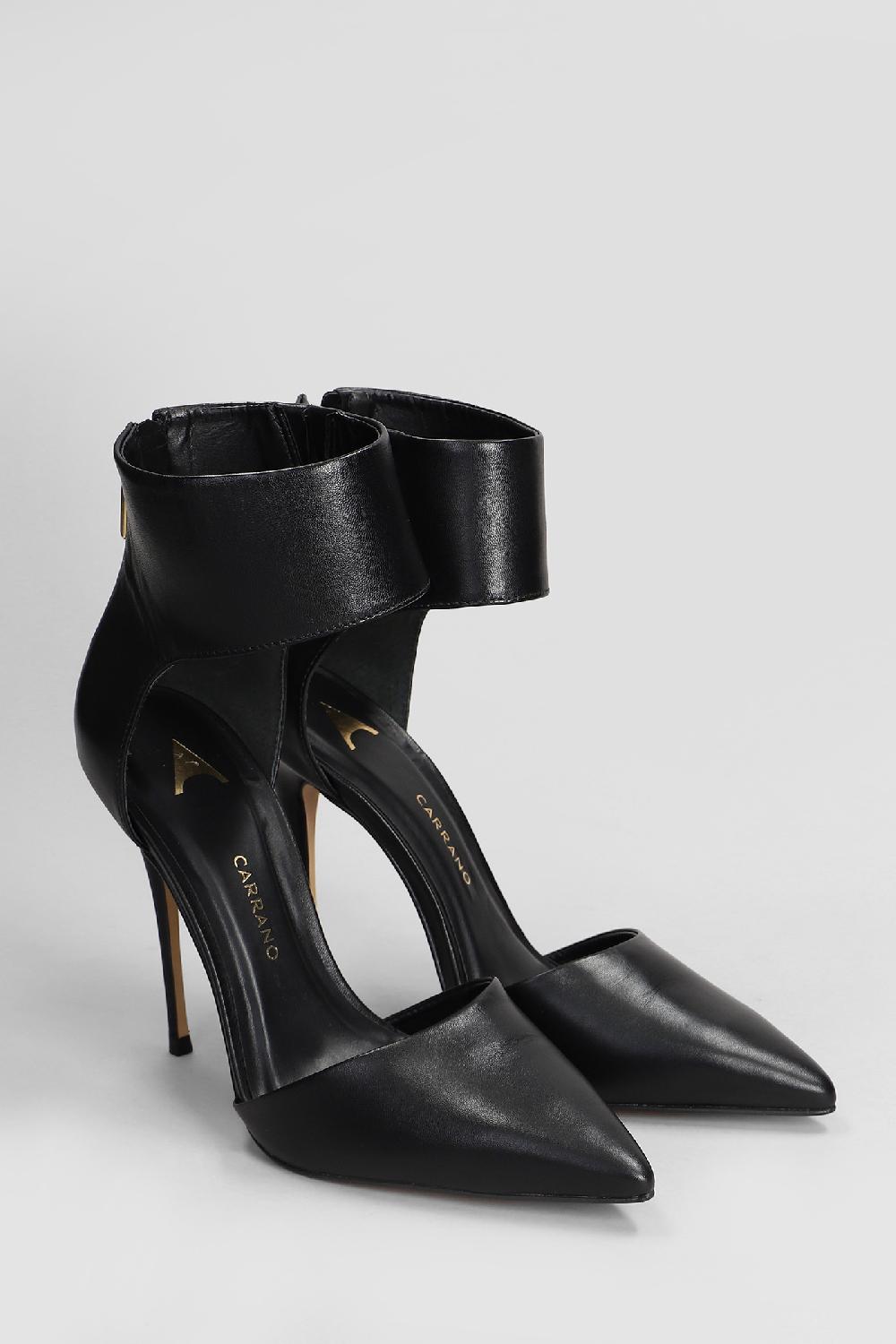 Deliberti Carrano Decollete In Pelle Nera Cod. 407008 - Deliberti The Luxury Shopping